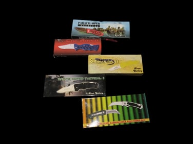 BRAND NEW Pocket Knife Lot, All New in Box, Frost Cutlery