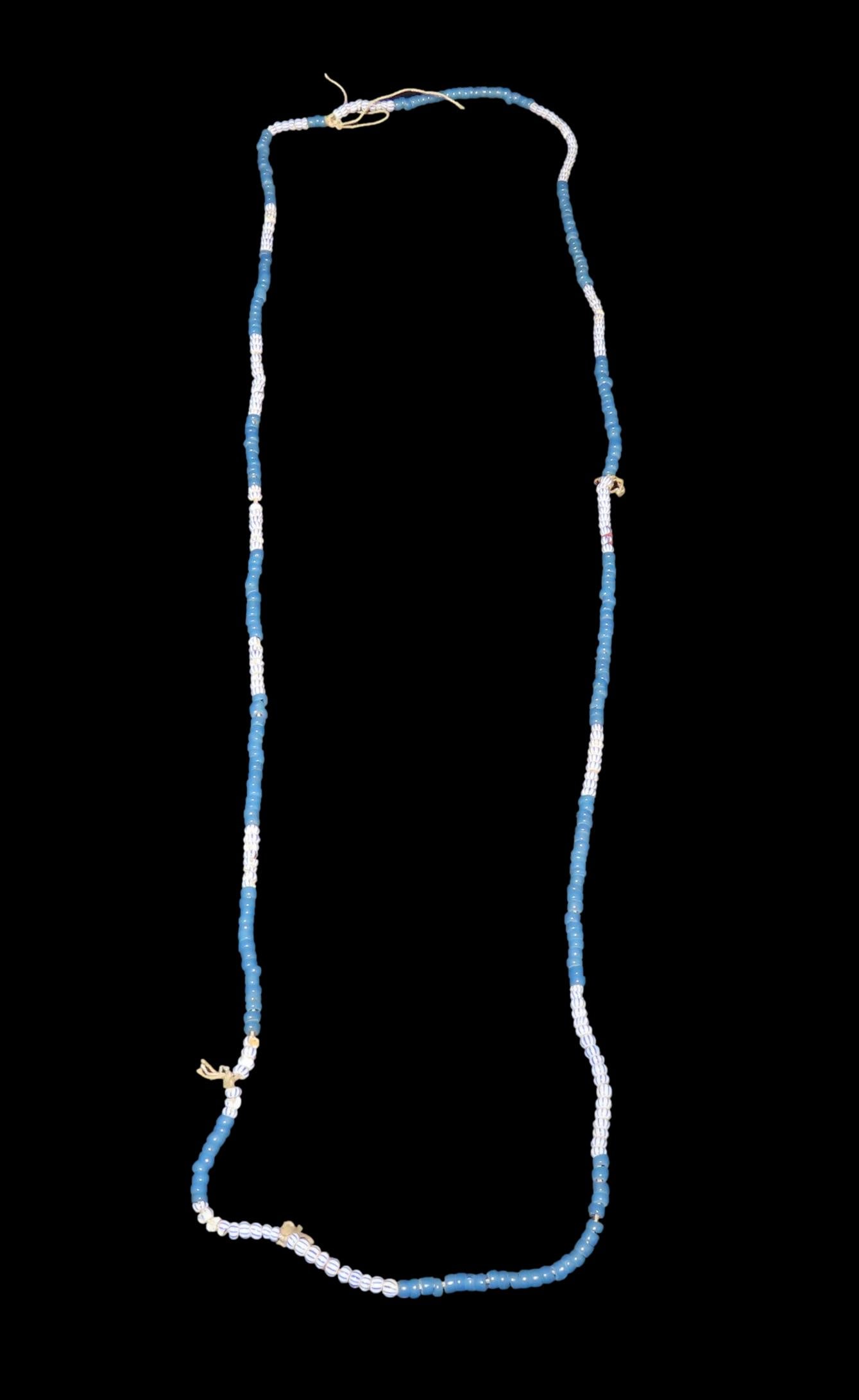 28" Necklace of Columbia River Seed Beads: 28" Necklace of Columbia River Seed Beads