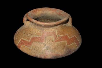 5 3/8" x 2 1/2" Pre-Columbian Capuli Pottery Vessel, from Colombia
