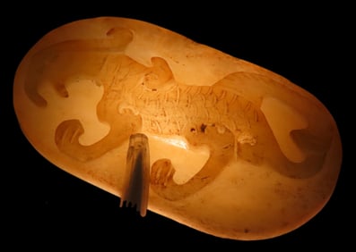 2 7/16" x 1 1/4" Antique Chinese Handmade Pendant