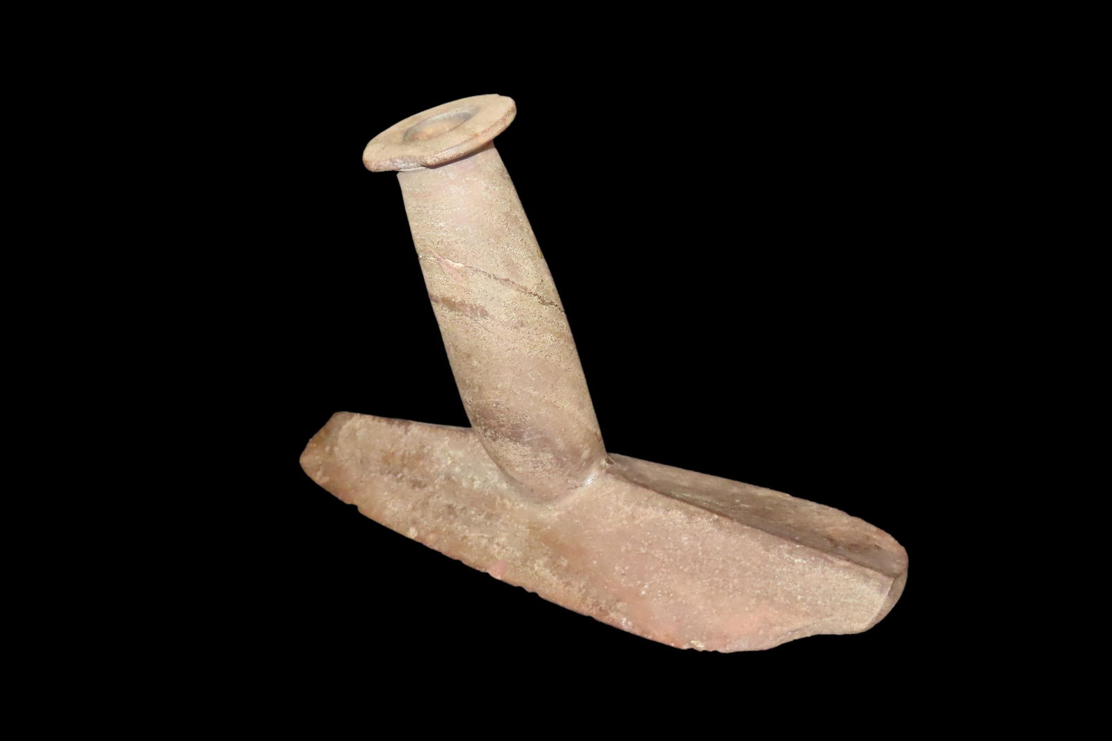 8 1/2" x 5" Pipe, found in Tennessee, Broken & Glued, Ex Bill Heuter Collection (1 of 8)