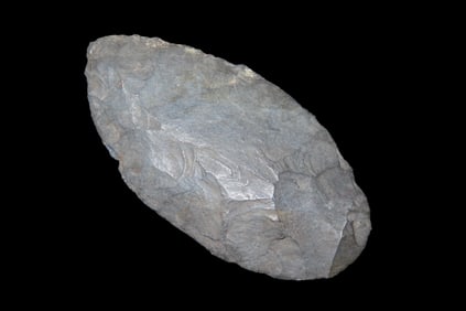 2 1/2" Paleo Blade, Texas, 3" Darl Woodland, Texas, Ex Cisco Gallery, Ex Bill Heuter Collections