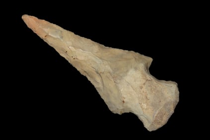 2 3/4" Early Stemmed Lanceolate, Ex Bill Heuter Collection