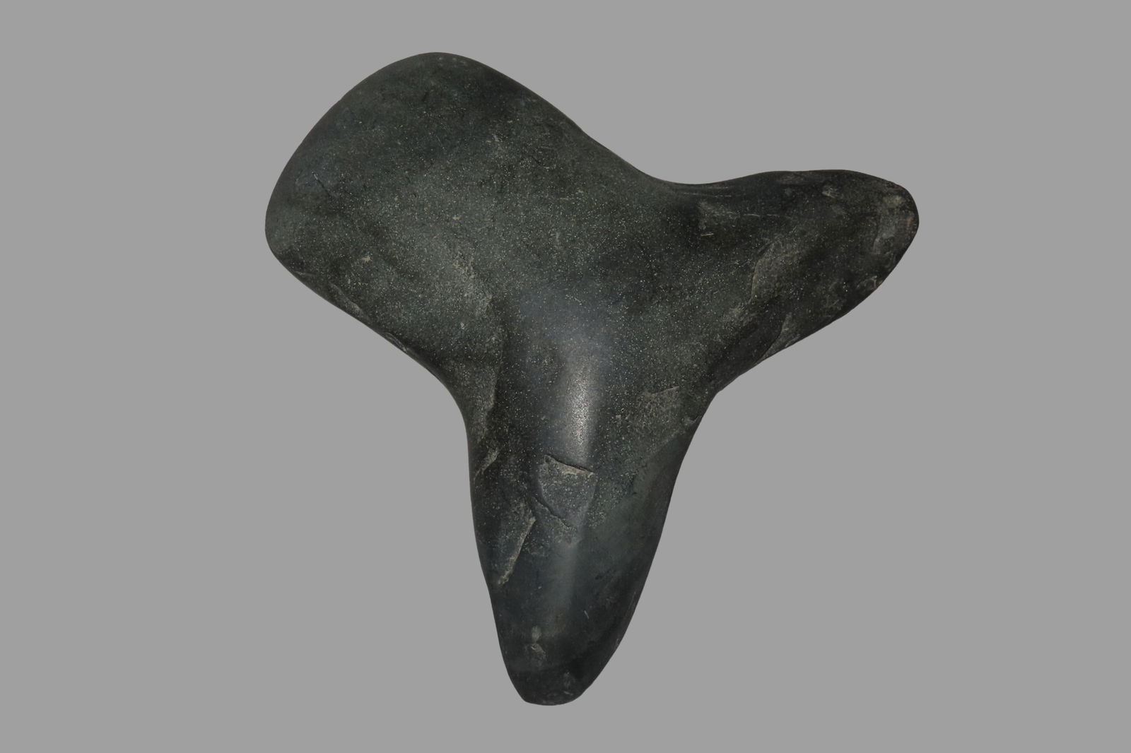 6 5/8" x 7 1/4" Pre-Columbian Colorful Hardstone Votive(Ceremonial)Hand Axe, Motley COA, from (1 of 10)