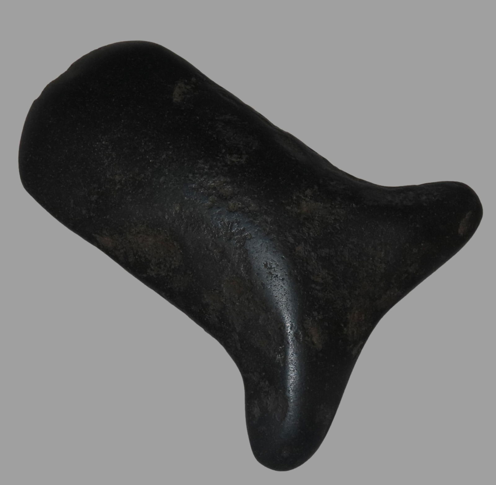 5 5/8" x 4 3/8" Pre-Columbian Colorful Hardstone Votive(Ceremonial)Hand Axe, Motley COA, from: 5 5/8" x 4 3/8" Pre-Columbian Colorful Hardstone Votive(Ceremonial)Hand Axe, Motley COA, from Ecuador, Valdivian Period, Ex Rich Atkins Collection