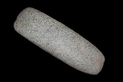 7 3/8" x 2 3/8" Pre-Columbian Colorful Hardstone Celt, Motley COA, from Ecuador, Ex Rich Atkins