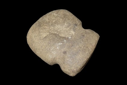 6" x 4 1/2" Pre-Columbian Full Groove Celt, Made of Hardstone, from Ecuador, Ex Rich Atkins