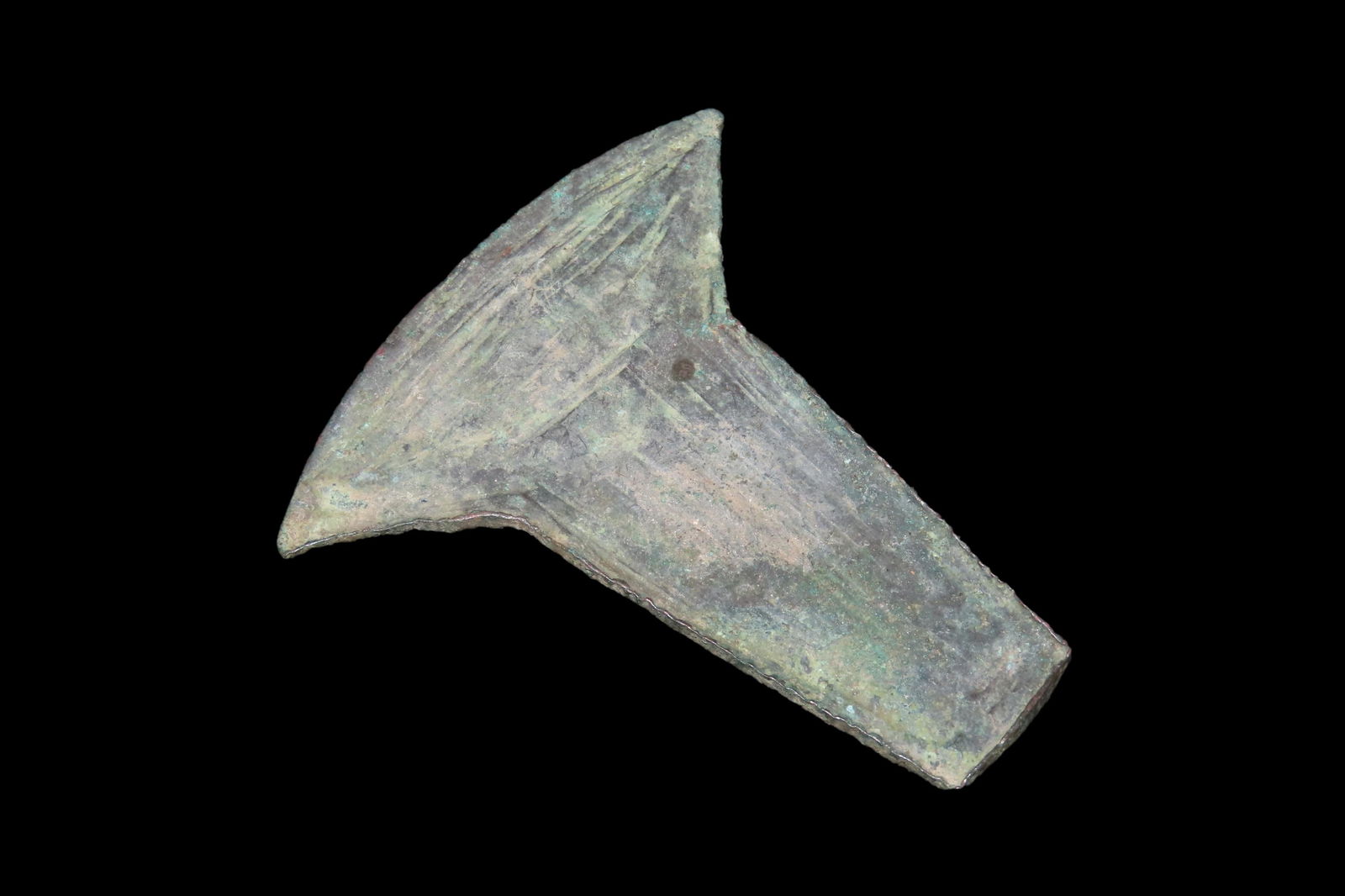 3 1/2" x 3" Pre-Columbian "Pounded Copper" Axe Money, From Ecuador, Ex Rich Atkins Collection, "Axe (1 of 8)