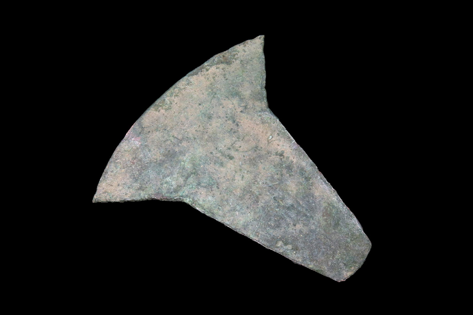 3 1/2" x 3" Pre-Columbian "Pounded Copper" Axe Money, From Ecuador, Ex Rich Atkins Collection, "Axe (1 of 8)