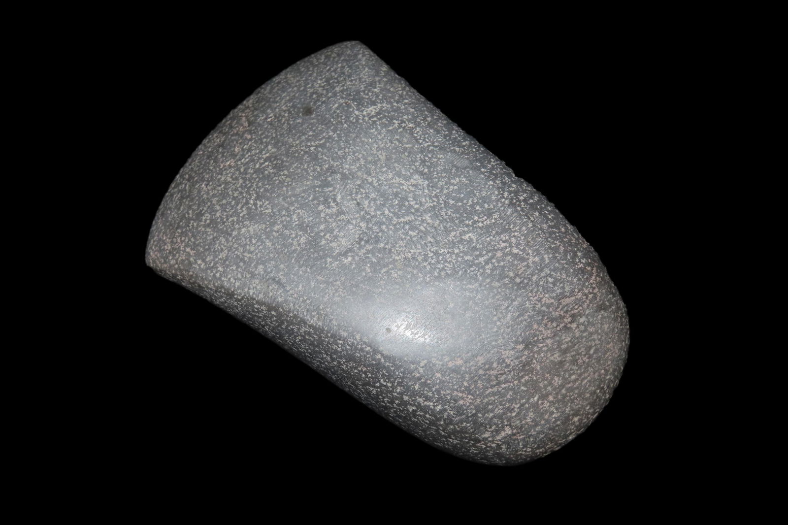 5" x 3 1/2" Pre-Columbian Colorful Hardstone Votive(Ceremonial)Hand Axe, Motley COA, from Ecuador, (1 of 9)