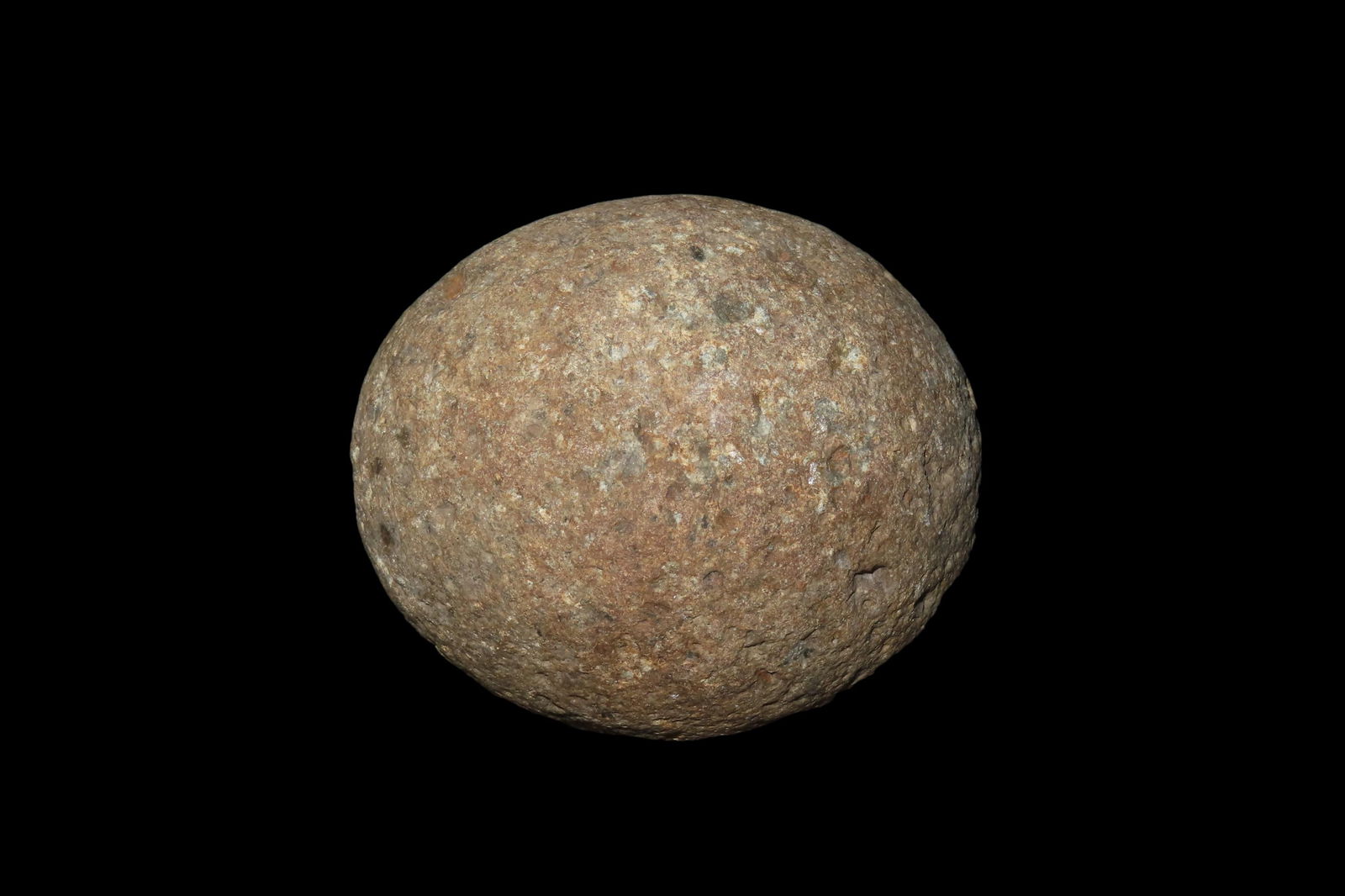 3" x 3" Pre-Columbian Round Grinding Stone, Mayan Culture, from Guatemala, Ex Rich Atkins Collection (1 of 6)