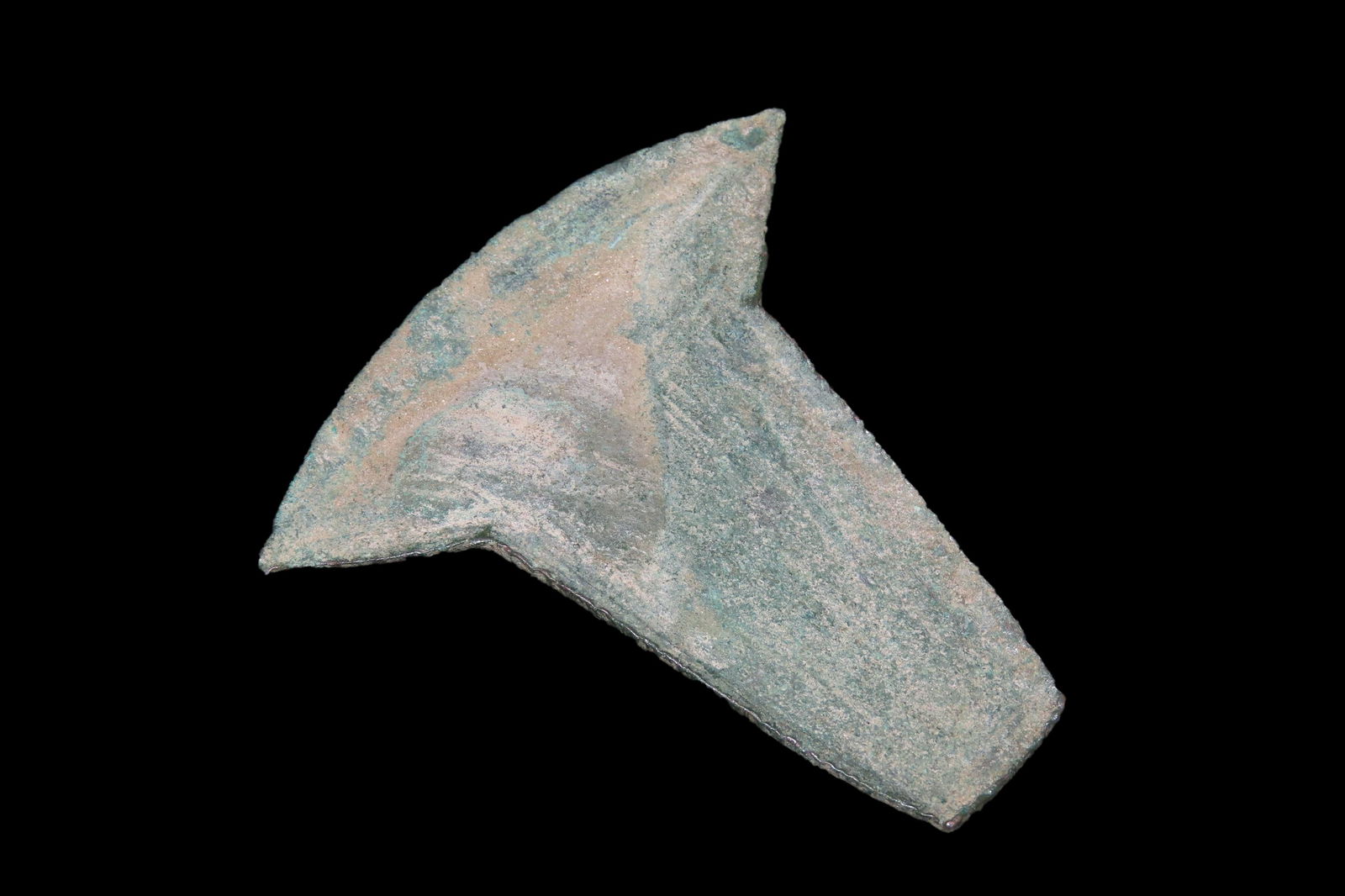 3 1/2" x 3" Pre-Columbian "Pounded Copper" Axe Money, From Ecuador, Ex Rich Atkins Collection, "Axe (1 of 8)