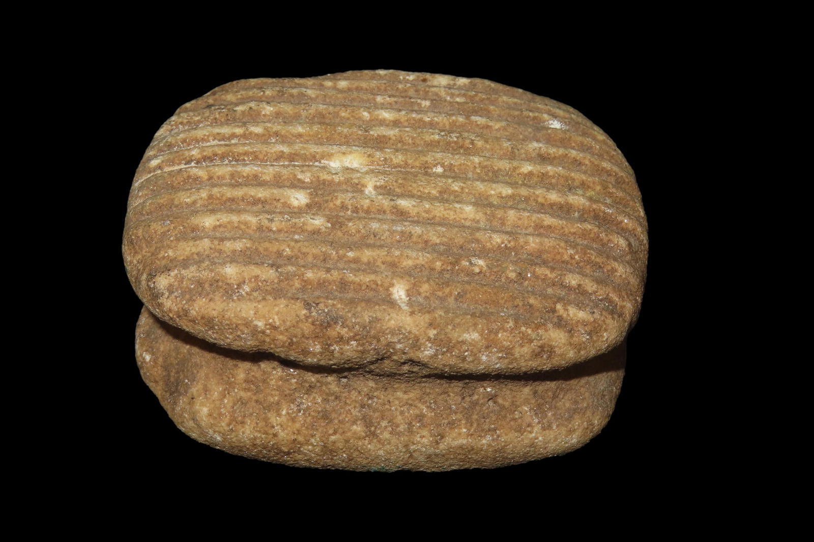 2 1/2" x 2 1/2" x 1" Pre-Columbian Hardstone Bark Beater-Bark beaters were used to pound the inner (1 of 6)