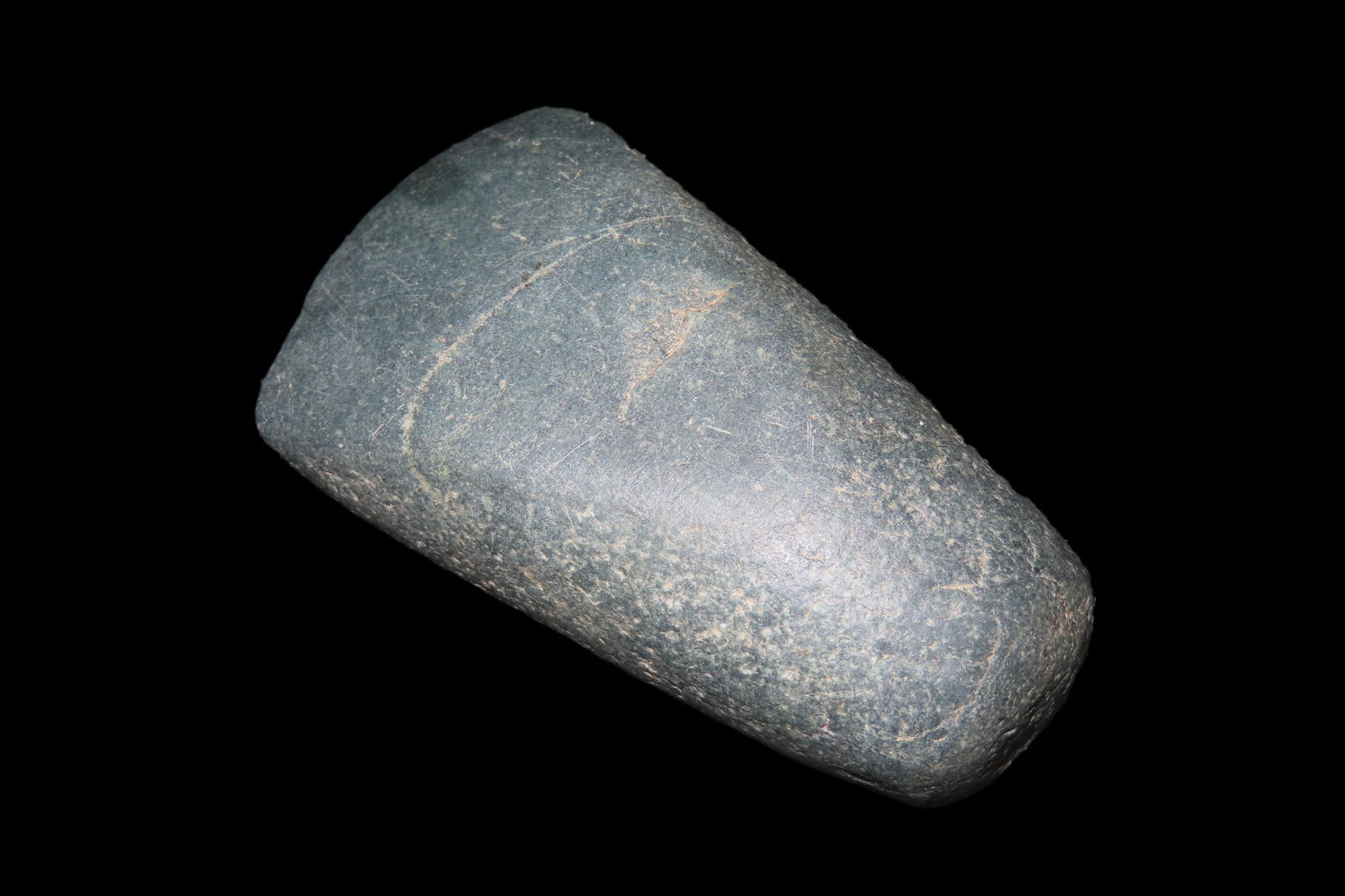 3 3/8" x 1 1/2" x 1 1/8" Pre-Columbian Greenstone Celt, from Ecuador, Ex Rich Atkins Collection (1 of 9)