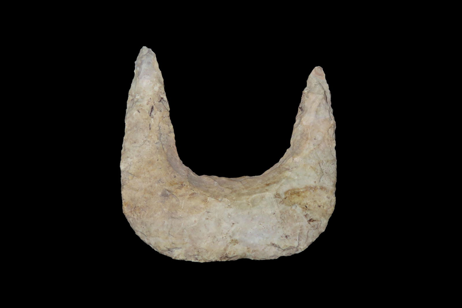 2 1/2" x 2 3/8" Pre-Columbian Flint Eccentric, from Guatemala, Mayan Culture, Ex Rich Atkins (1 of 6)