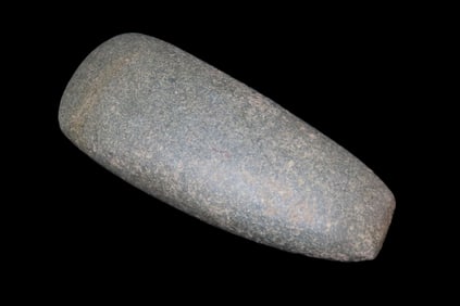 6" x 2 3/8" x 1 1/8" Pre-Columbian Celt, from Ecuador, Ex Rich Atkins Collection