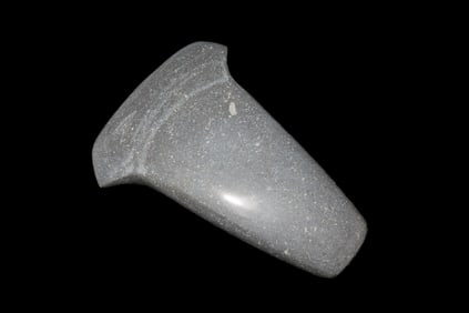 6 1/4" x 4 9/16" Pre-Columbian Votive(Ceremonial) Hand Axe, from Ecuador, Ex Rich Atkins Collection