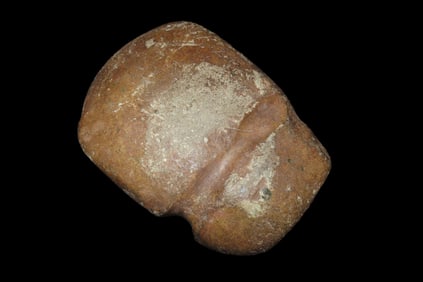 4" x 3" x 1" Pre-Columbian 3/4Groove Celt Axe Head, from Ecuador, Ex Rich Atkins Collection