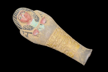 3 1/2" Antique Egyptian Ushabti/Shabti, Late Kingdom Period