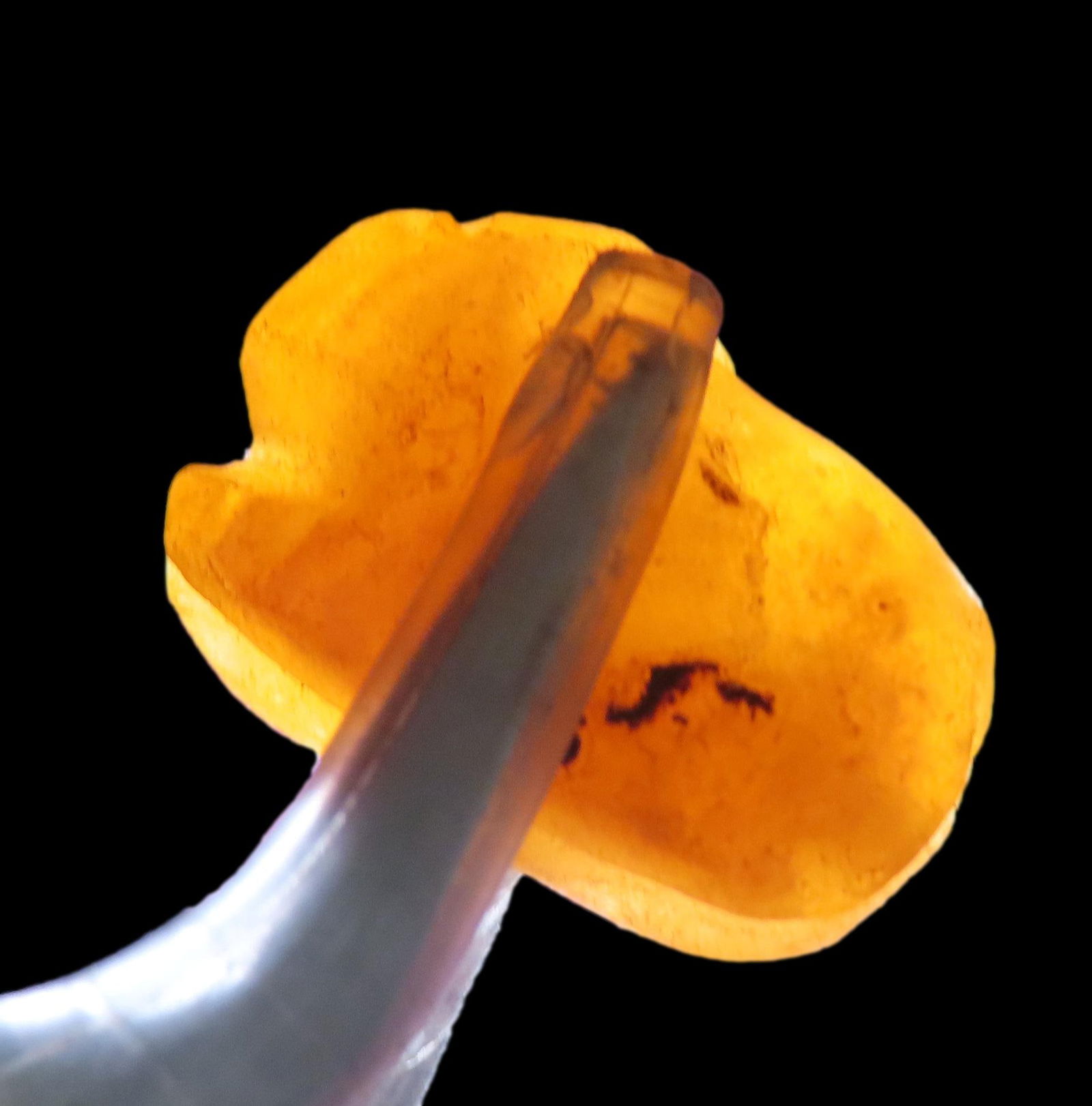 1/2" Antique Egyptian Translucent Scarab (1 of 6)