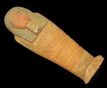 4 1/2" Antique Egyptian Ushabti