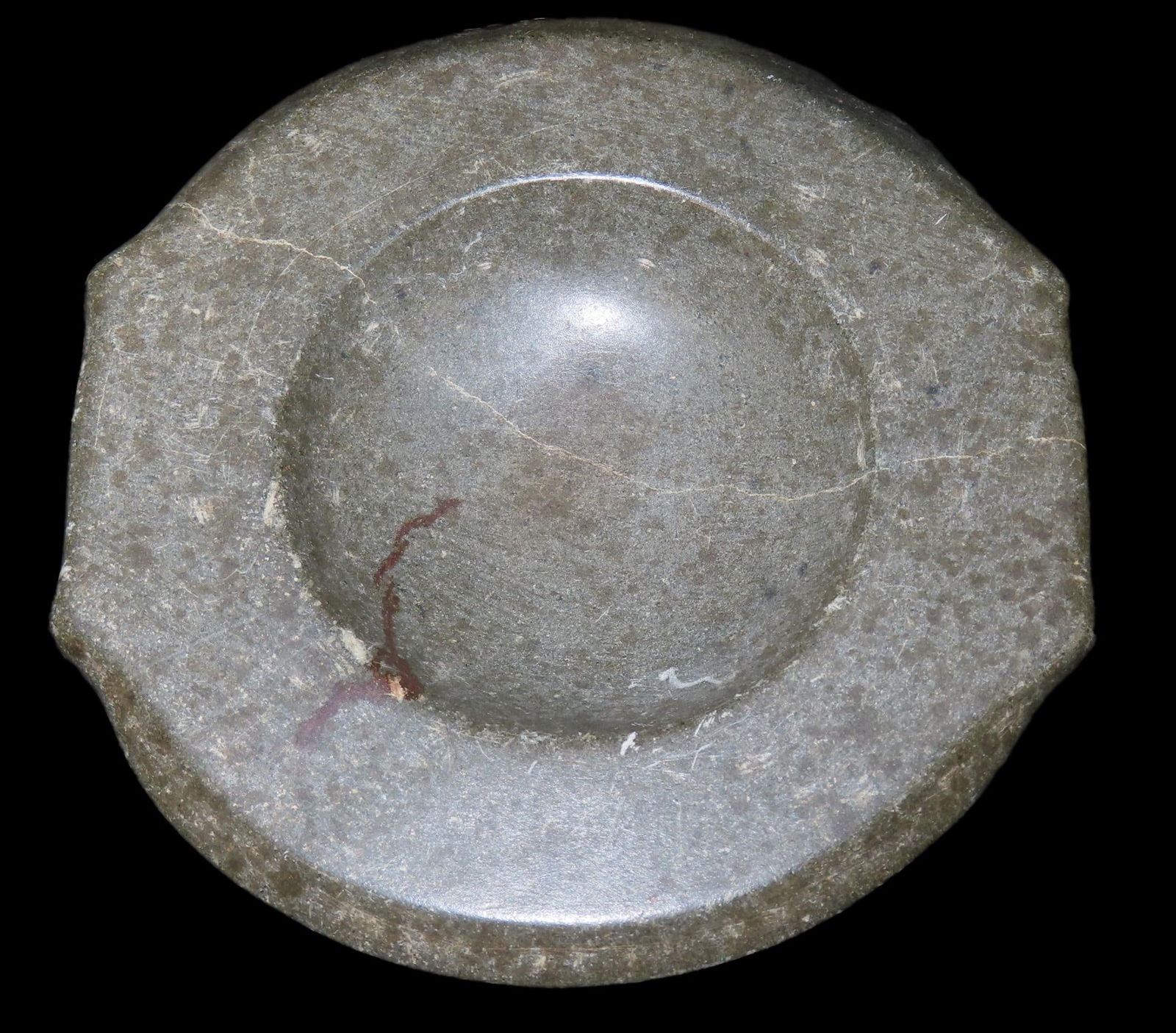 4 1/4" x 1 1/16" Pre-Columbian Bowl, Found in South America, Motley COA, From Private Collection in (1 of 9)