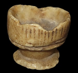 2 1/2" Alabaster Cup, Egyptian