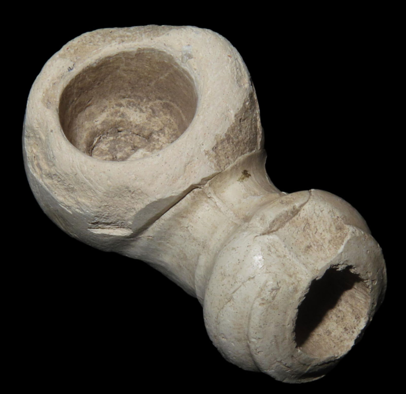 1 3/4" Early Ottoman Clay Smoking Pipe, 1500 - 1600, Found in Ukraine (1 of 4)