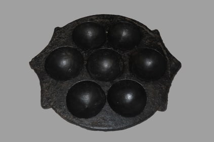9 1/8" Paniyaram Pan from India