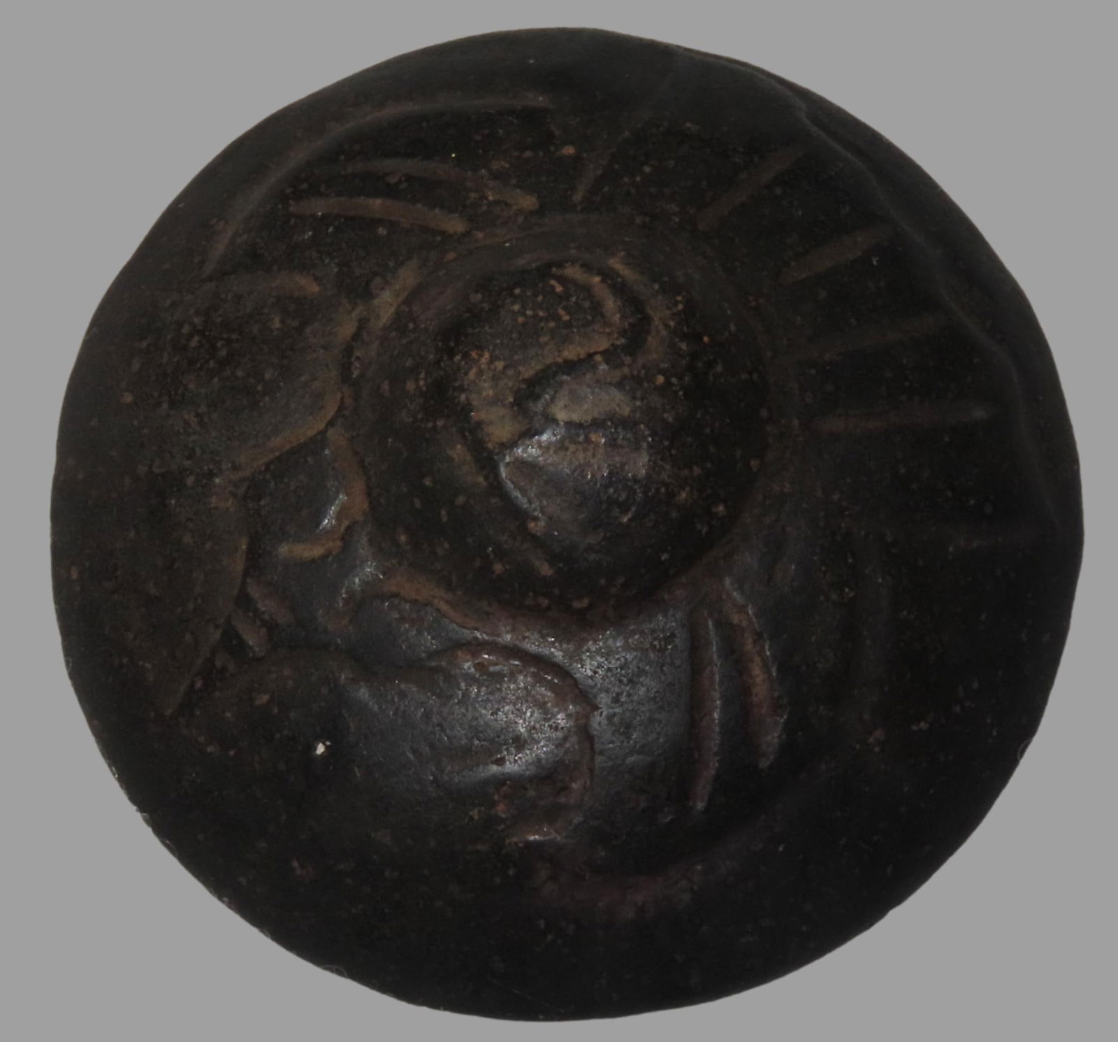 Old China Hongshan Culture Meteorite (Black Magnet) Feng Shui Gossip UFO Spaceship collectible. The: Old China Hongshan Culture Meteorite (Black Magnet) Feng Shui Gossip UFO Spaceship collectible. The item is associated with the prehistoric Hongshan culture of northern China (c. 4000–3000 BCE). It