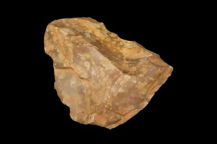 4 1/4" x 3 1/2" x 1"  Acheulean Hand Axe, found at Kathu Townlands Site, Northern Cape Province,