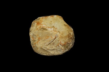 2 1/2" x 2 1/2" x 1 3/8" Neolithic Hammerstone, found at Mesolithic Site near Calais