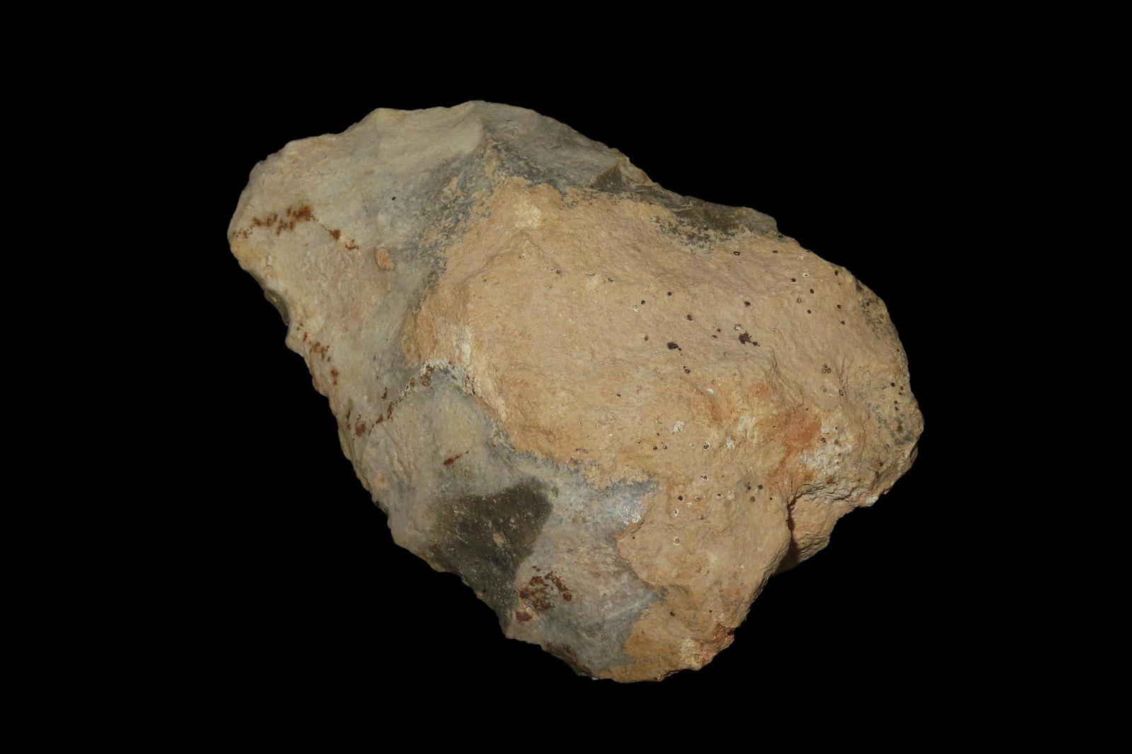5 1/2" x 3 1/2" x 2 1/8" Acheulean Hand Axe, found near Dordogne France, Ex Sir Arthur Evans, Ex (1 of 8)