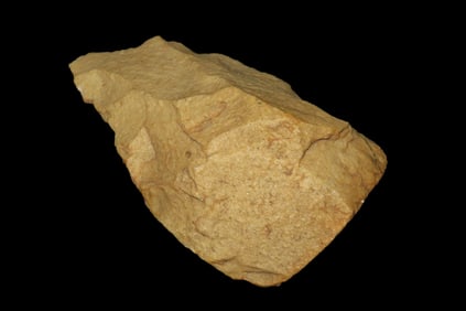 5 1/3" x 3" Hand Axe, Found near Blombos Cave in South Africa-Blombos Cave, located on South
