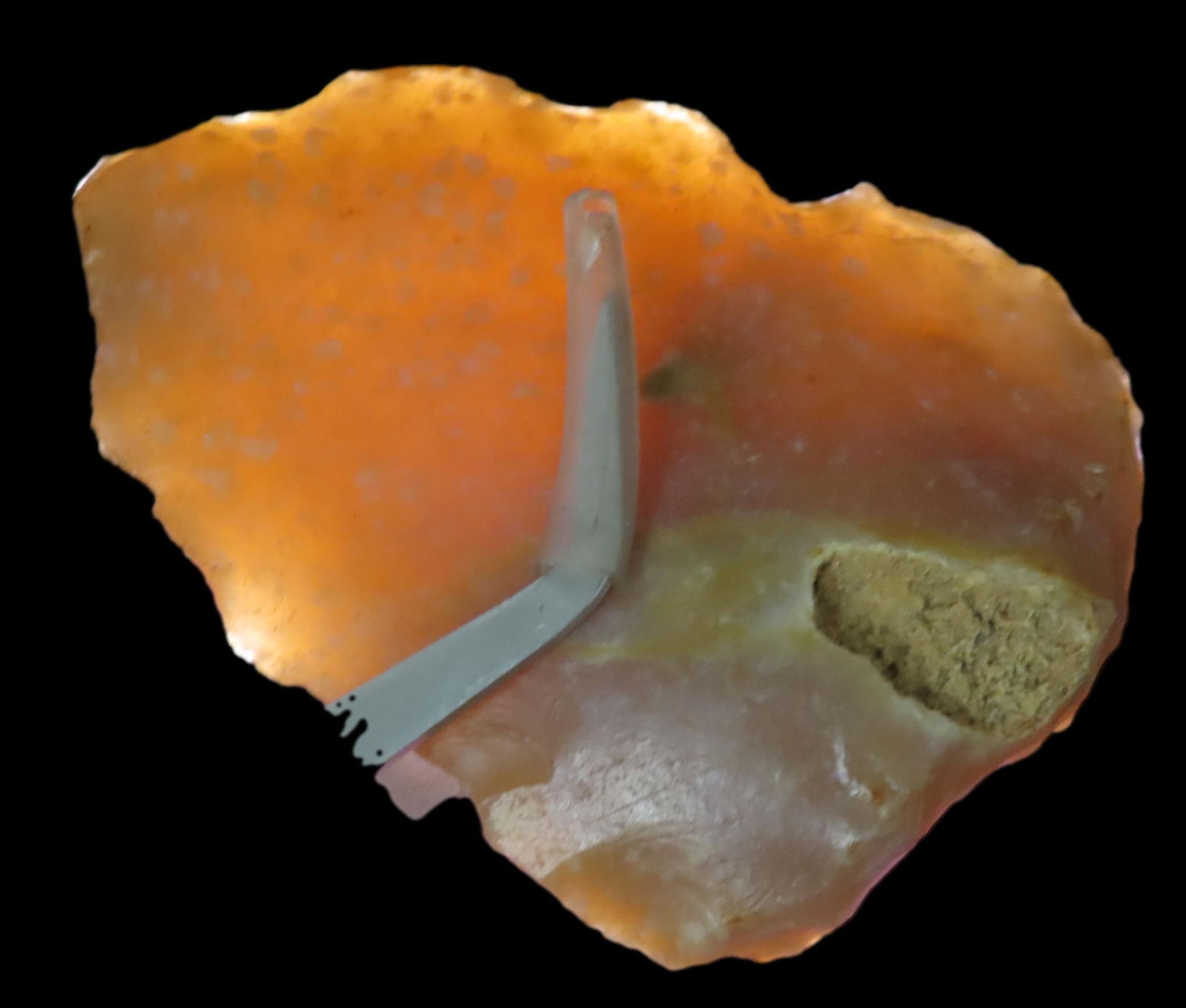 2 15/16" X 2 1/8" X 1/2" Neolithic Spear Point, Found in Grand Pressigny, France (1 of 9)