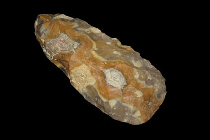 7 1/8" X 3 1/8" Neolithic Axehead, Found Near Colchester, Essex, England