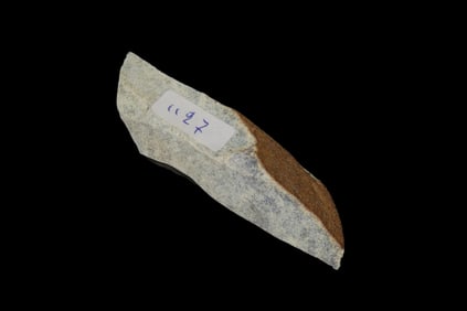 2 15/16" X 3/4" X 1/2" Paleolithic Double Burin, Found in Western France