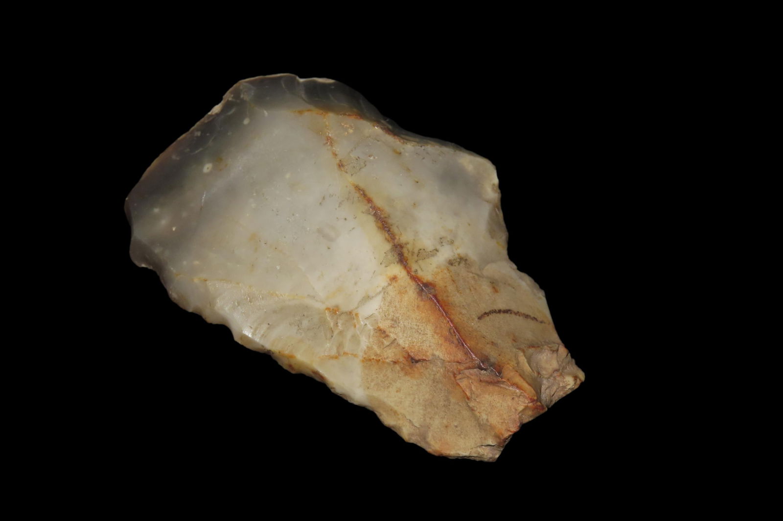 2 3/4" X 1 3/4" Neolithic Flint Implement, Found in Avebury, Wiltshire, England, Ex Henry Dewey (1 of 7)