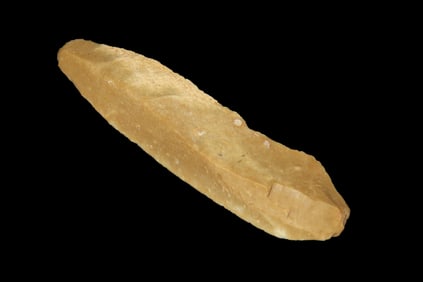 3 1/2" X 3/4" X 1/4" Magdalenian Scraper/Blade, Found in Bergerac, France