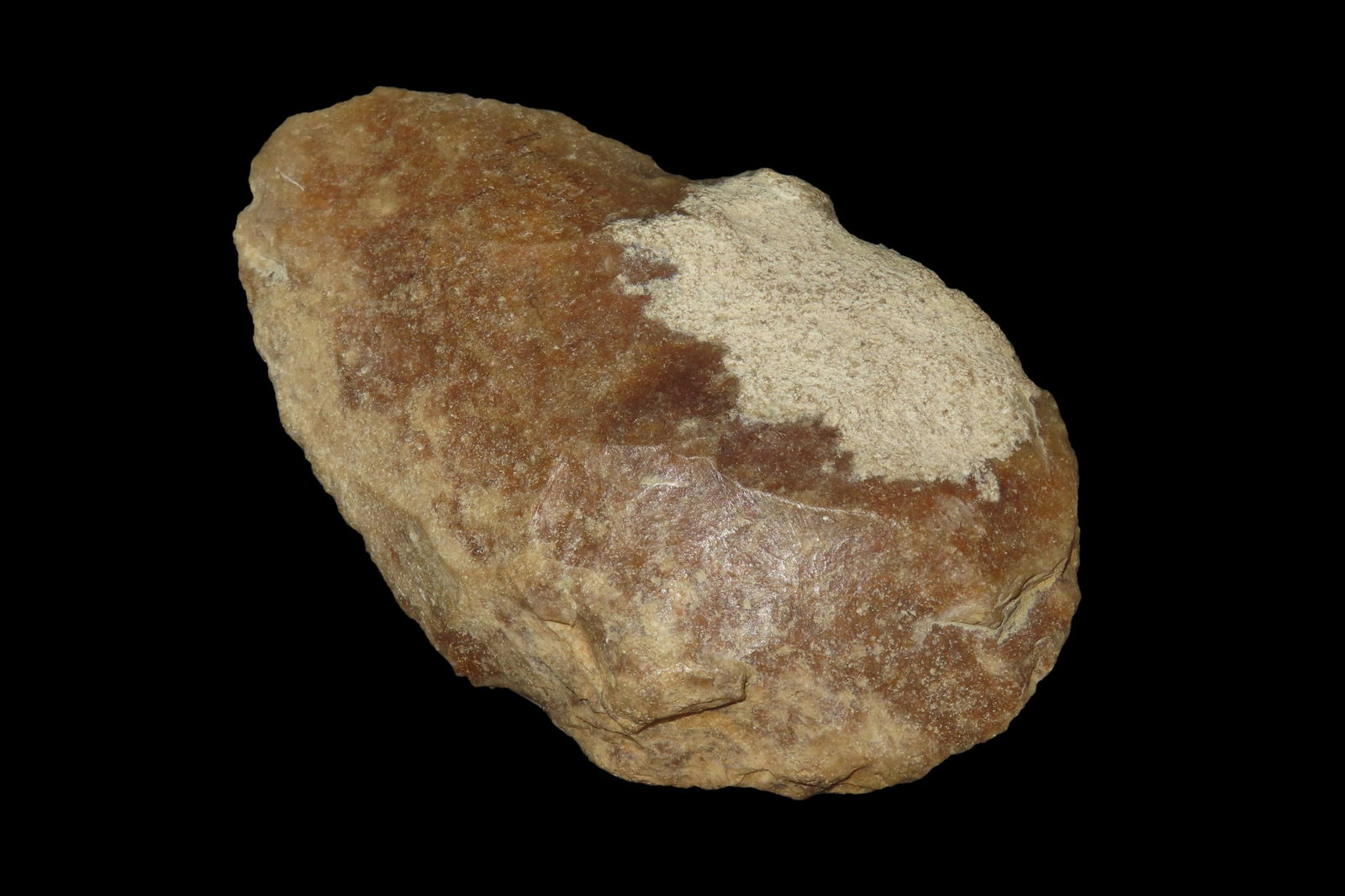 5 1/2" X 3 1/2" X 1" Acheulean Handaxe, Found Near Devon, England, Ex Henry Dewey Collection (1 of 8)