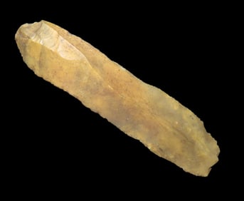 2 3/4" X 5/8" Blade found at Broxbourne below the Peat, 1932, Ex Henry Dewey Collection