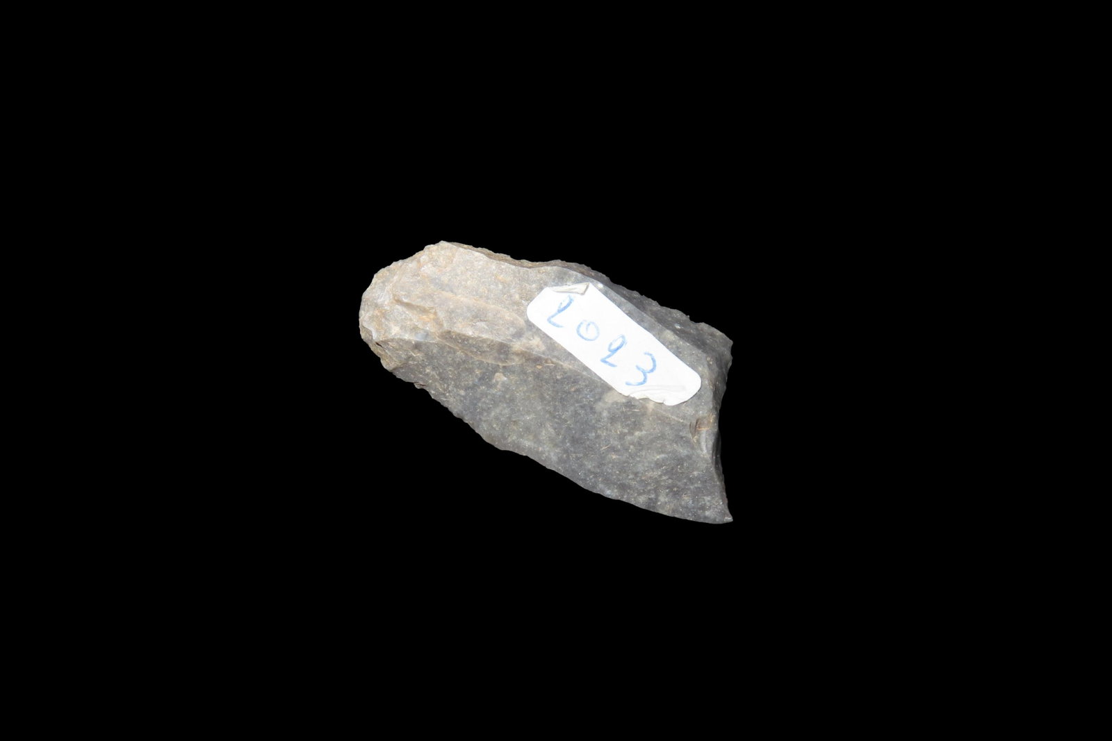 1 15/16" X 13/16" X 3/8" Gravettian Burin De Noailles, Found in the Famous Fourneau Du Diable: 1 15/16" X 13/16" X 3/8" Gravettian Burin De Noailles, Found in the Famous Fourneau Du Diable Shelter, Southwest France