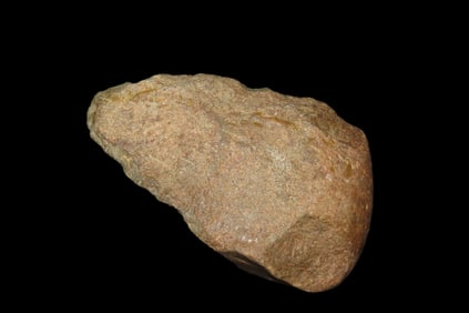 4 5/16" X 2 1/5" X 1 5/16" Proto Handaxe, Lower Acheulean, Found in Toulouse, France