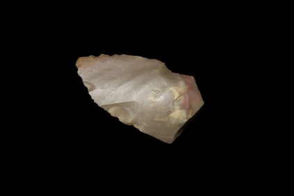 2 5/16" X 1 1/4" Mesolithic Arrowhead, Found in Pas-De-Calais, France