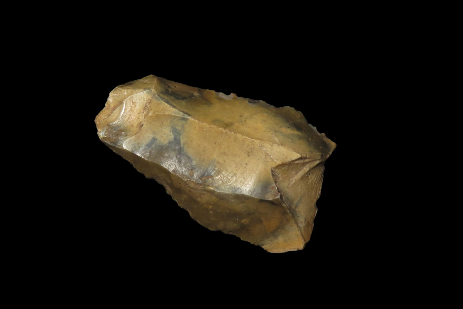 3" X 1 3/4" X 3/4" Late Paleolithic Scraper, Found in Abbeville, France, Ex Sir Arthur Evans, Ex (1 of 6)