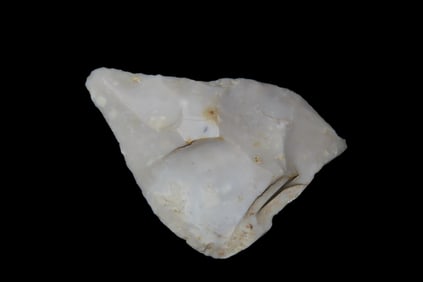 2 1/4" X 1 5/8" X 7/16" Mid-Paleolithic Mousterian Triangular Point, made of a Levallois Flake by