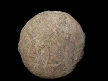 2 3/16" Biscuit Discoidal, Found Between 1968- 2023 By Jeff Thompson in Camden County Georgia