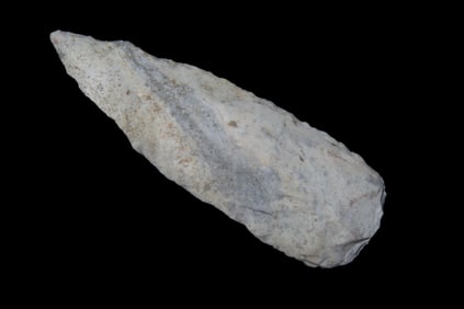 3 1/2" Archaic Knife,Great Color Camden Co. Georgia Found Between 1968-2023 By Jeff Thompson