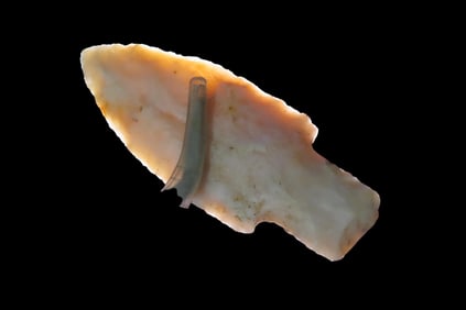 2 7/8" Gem Translucent Point Found Between 1968-2023 By Jeff Thompson in either Bevard Seminole,
