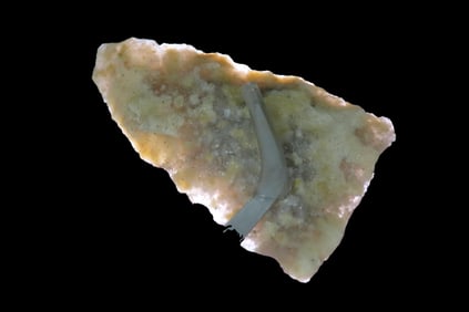 2 3/4" Tallahatta Quartz Point Found By Jeff Thompson in either Brevard Seminole Nassau Broward